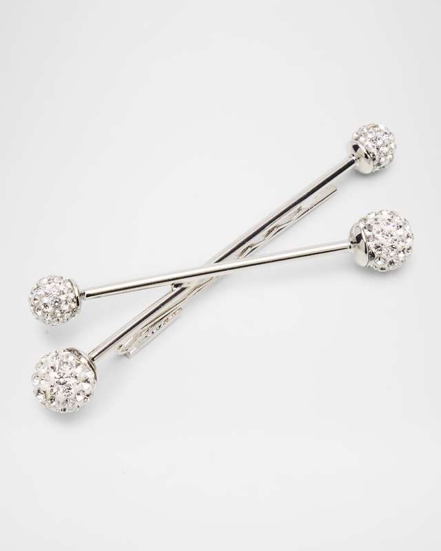 Dash Dot Crystal Bobby Pin